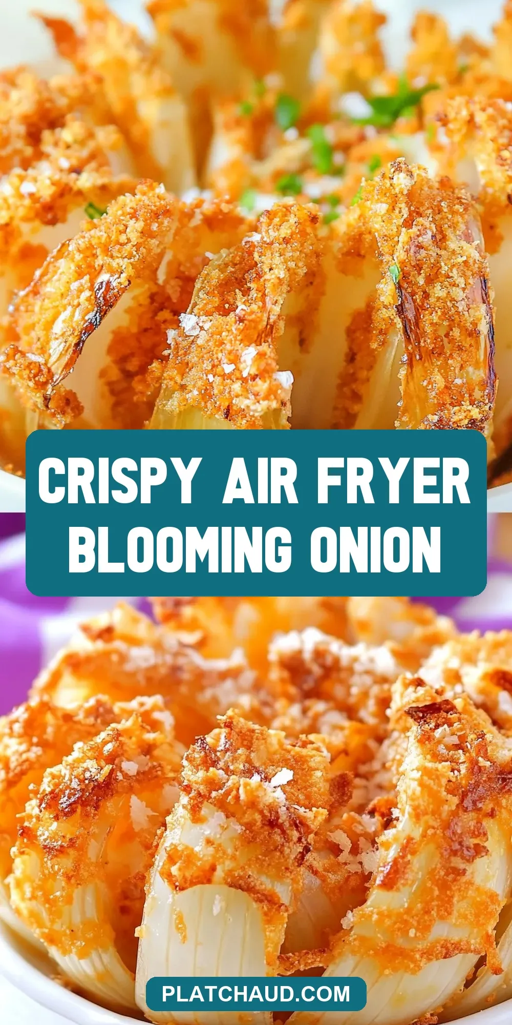 Easy Crispy Air Fryer Blooming Onion Recipe