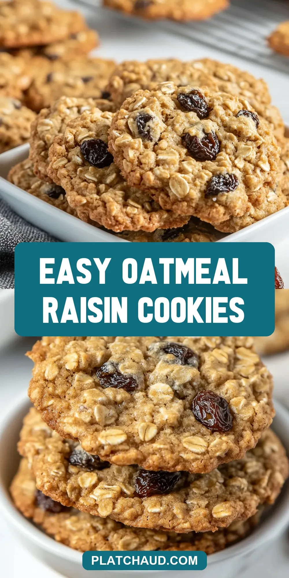 Easy Oatmeal Raisin Cookies (Ultimate & Delicious)