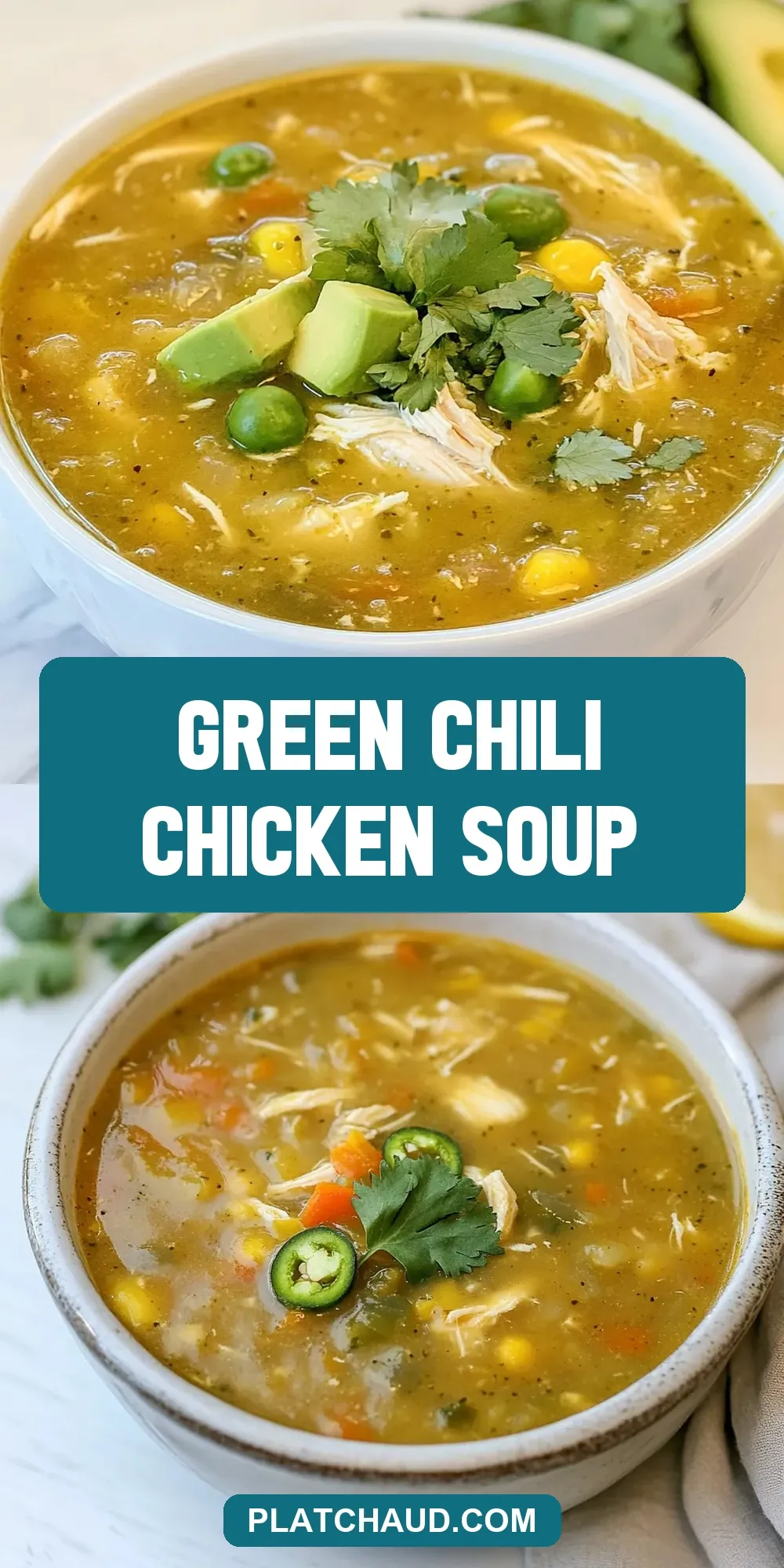 Easy Green Chili Chicken Soup Recipe