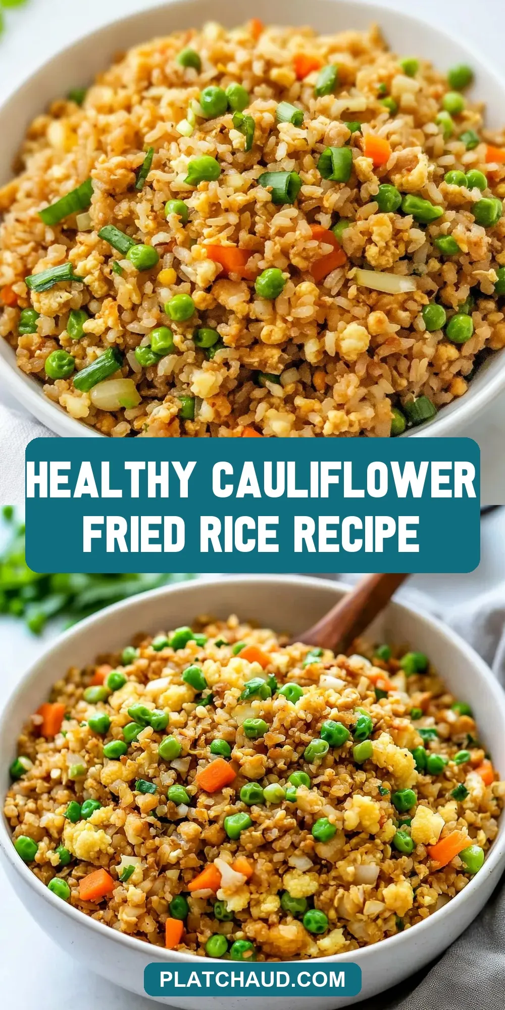 The Best Healthy Cauliflower Fried Rice Ever