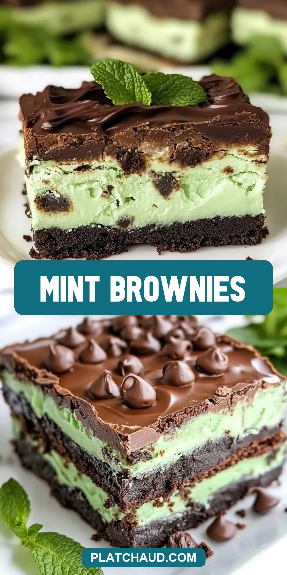 Mint Brownies Recipe
