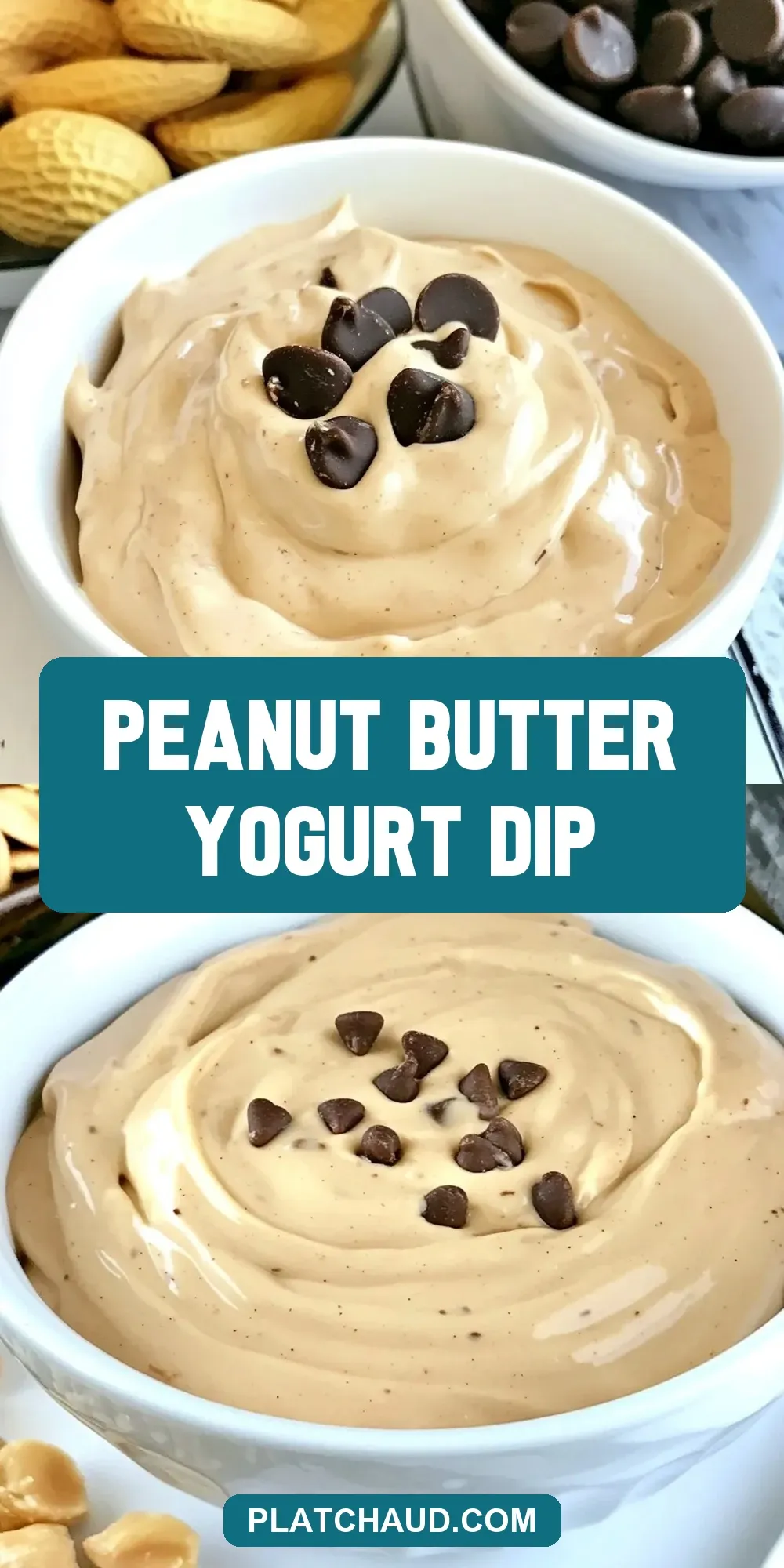 Easy Peanut Butter Yogurt Dip Recipe