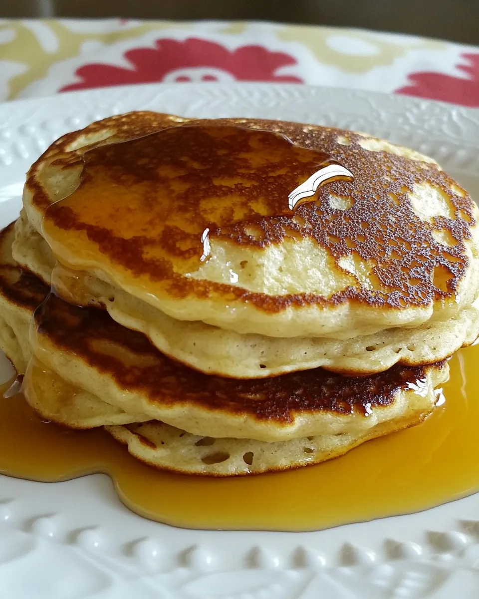 Delicious 2 Ingredient Pancakes image