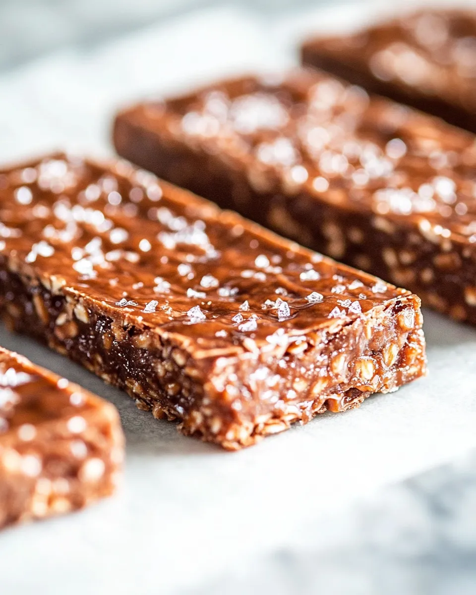 Easy 3-Ingredient Peanut Butter Breakfast Bar photo