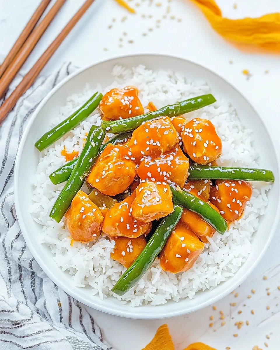 Delicious 30-Minute Chicken and Green Bean Stir Fry recipe photo