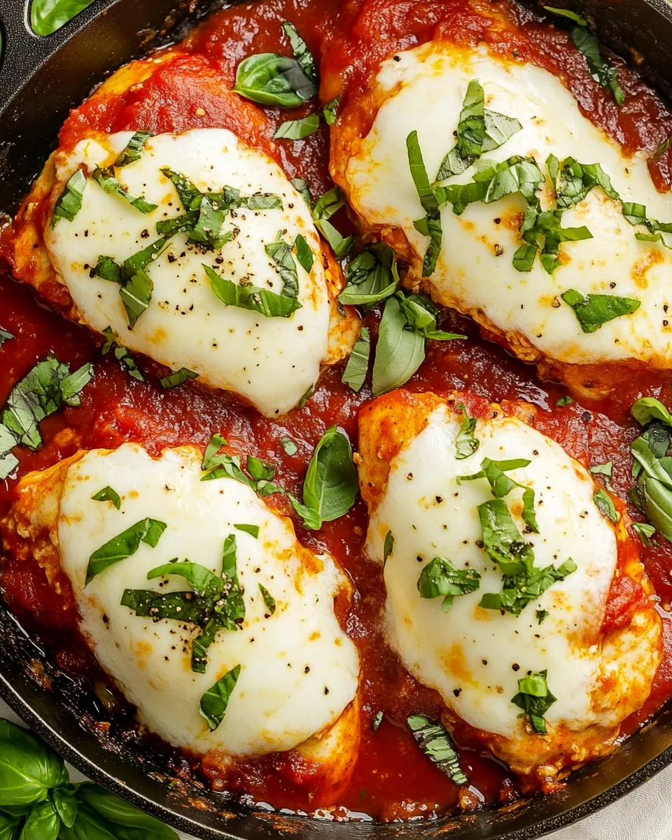 Easy 30-Minute Mozzarella Chicken Skillet photo