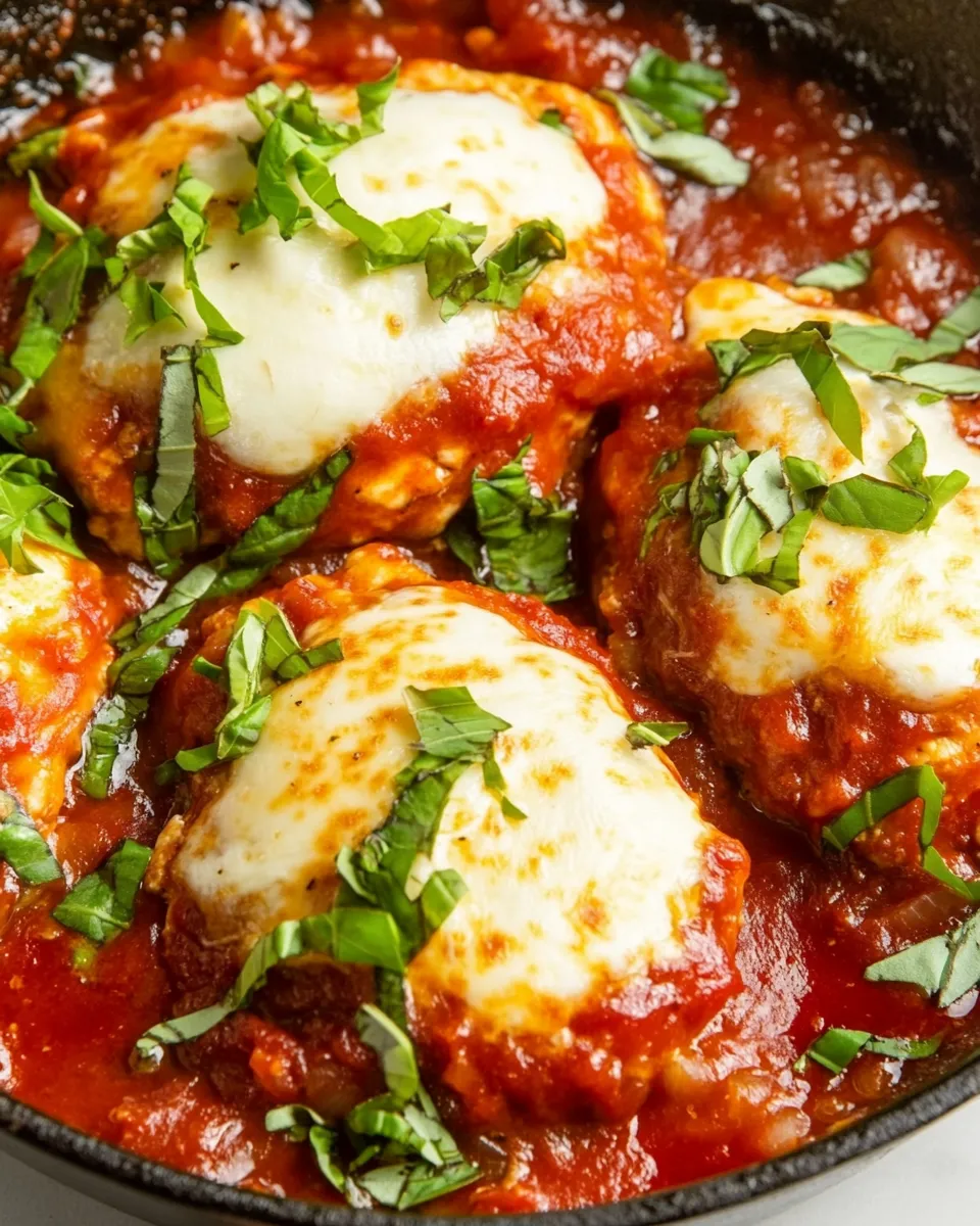 Delicious 30-Minute Mozzarella Chicken Skillet image
