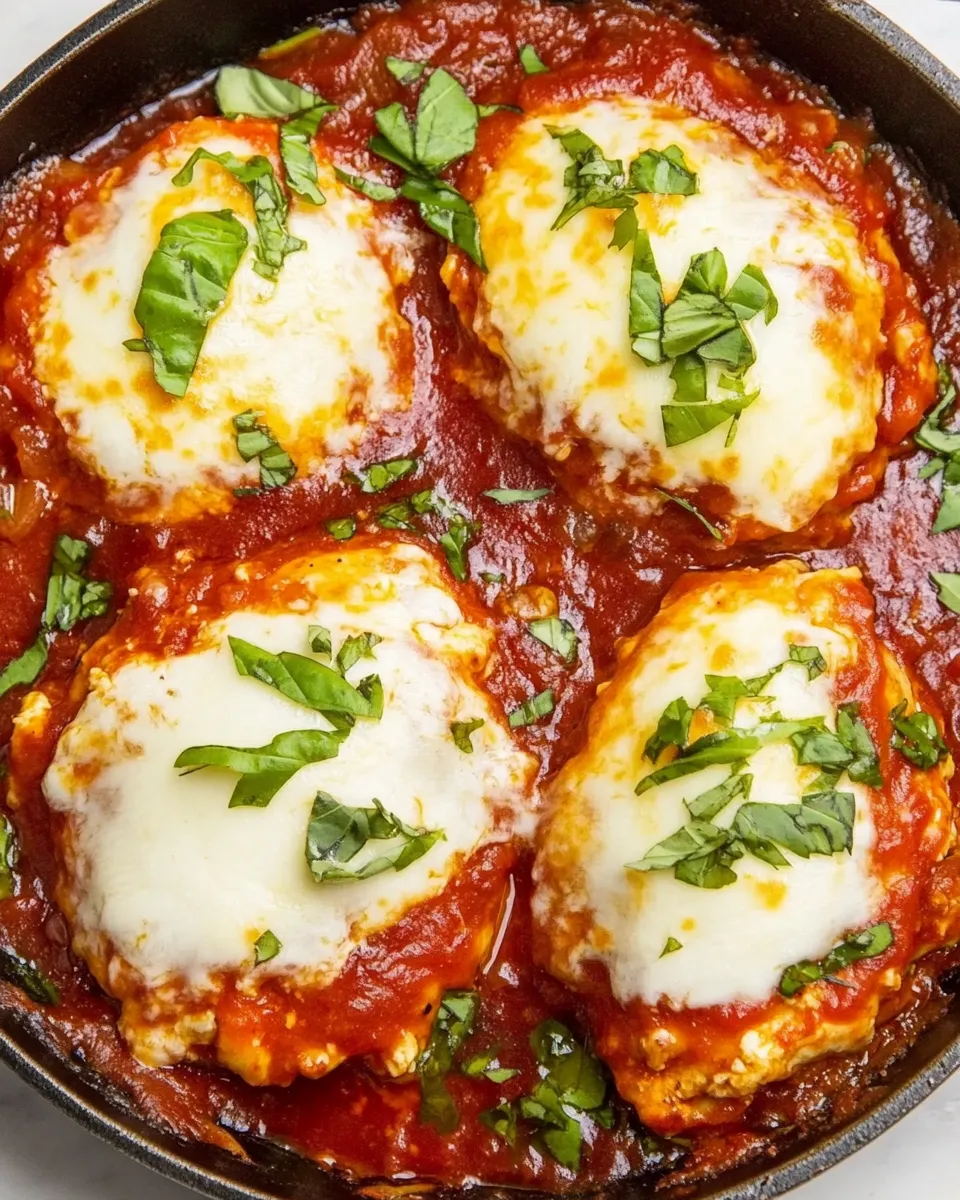 Quick 30-Minute Mozzarella Chicken Skillet recipe photo