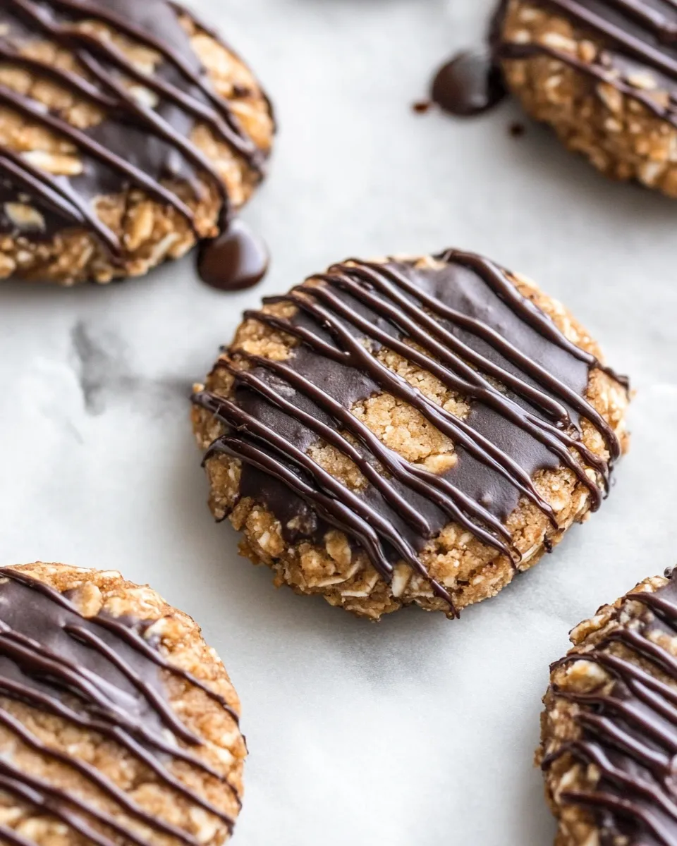 Easy 4-Ingredient Healthy Samoa Cookies (Paleo) recipe photo