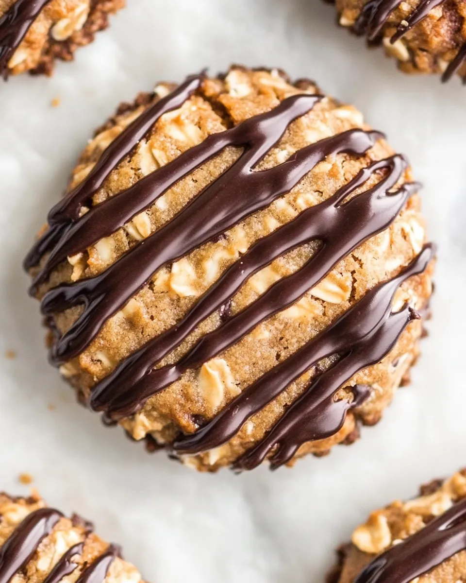 Tasty 4-Ingredient Healthy Samoa Cookies (Paleo) dish photo