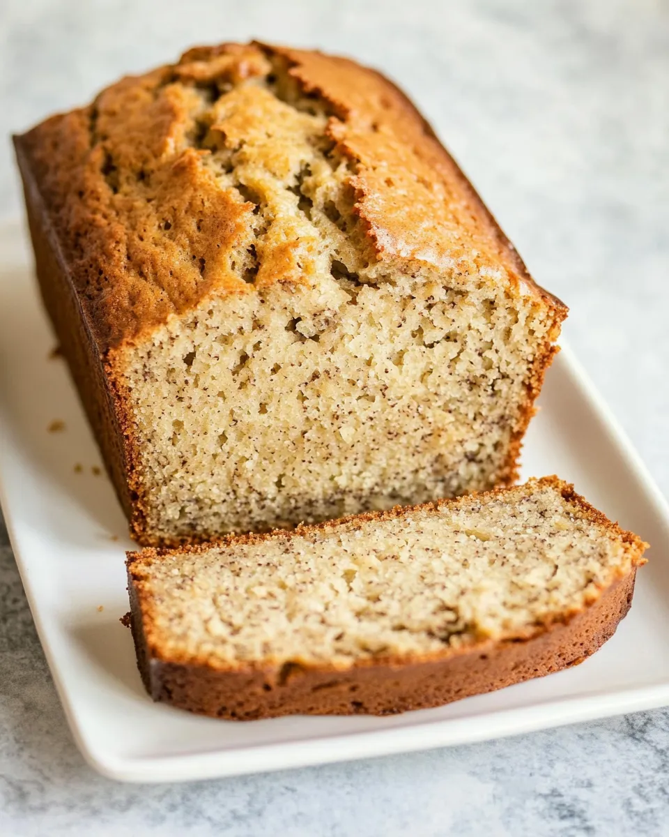 Classic 4 Ingredient Banana Bread image