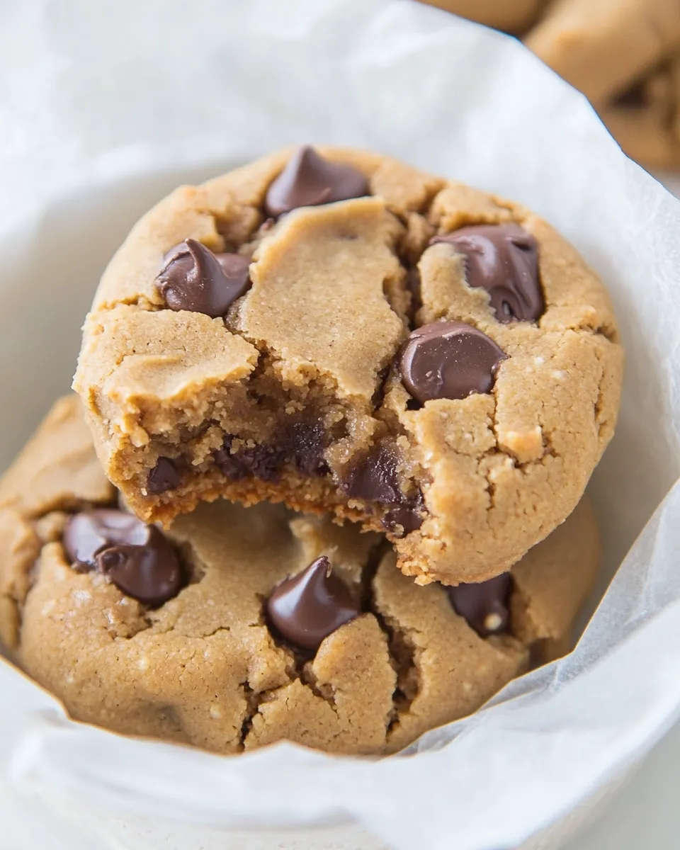 Best 6-ingredient Peanut Butter Chickpea Cookies (Vegan, Grain-Free) recipe photo