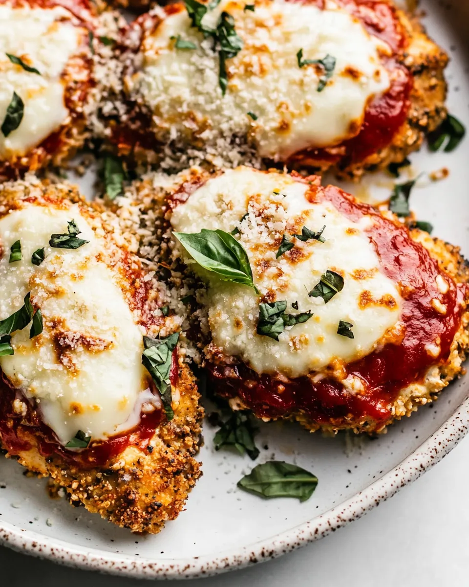 Delicious Air-Fryer Chicken Parmesan shot