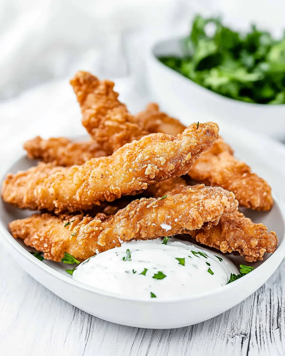 Delicious Air-Fryer Frozen Chicken Tenders image