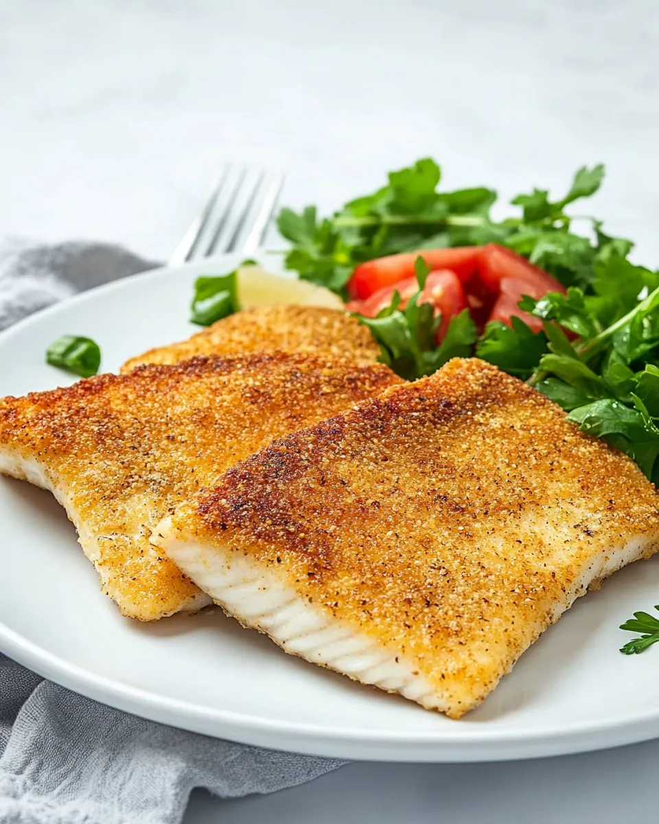 Delicious Air-Fryer Frozen Fish Fillets image