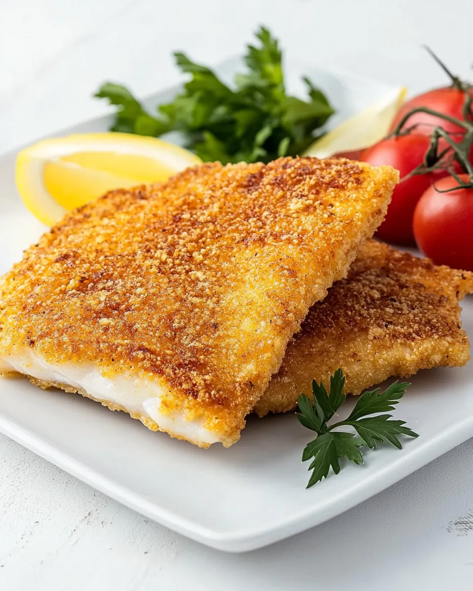 Quick Air-Fryer Frozen Fish Fillets recipe photo
