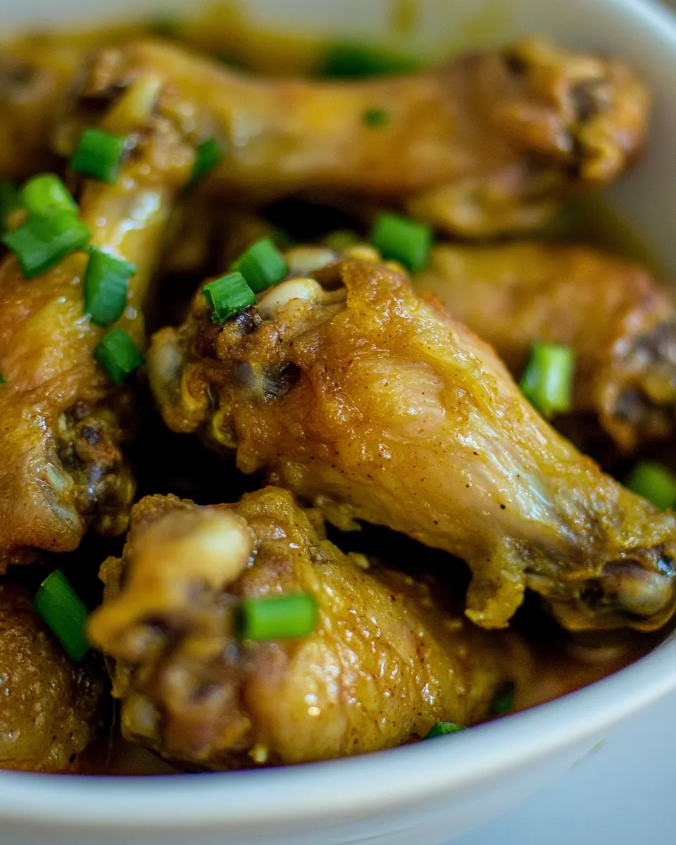 Delicious Air Fryer Garlic Buffalo Chicken Wings Recipe (Crispy & Easy) shot