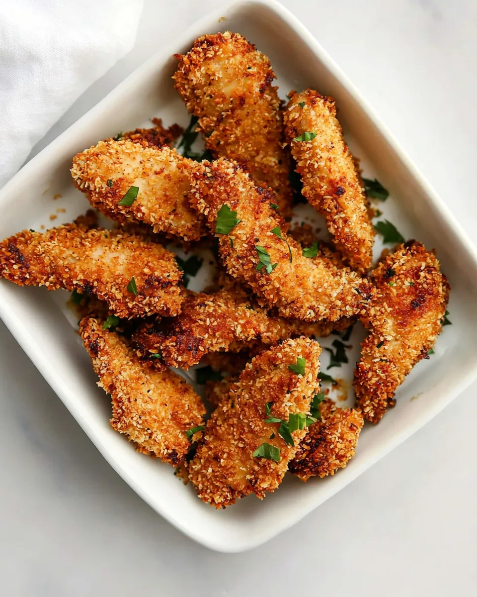 Classic Air Fryer Panko Chicken Tenders image