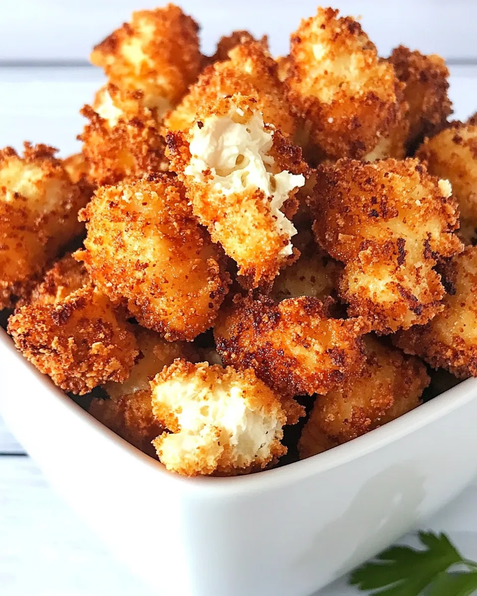 Quick Air Fryer Popcorn Chicken image