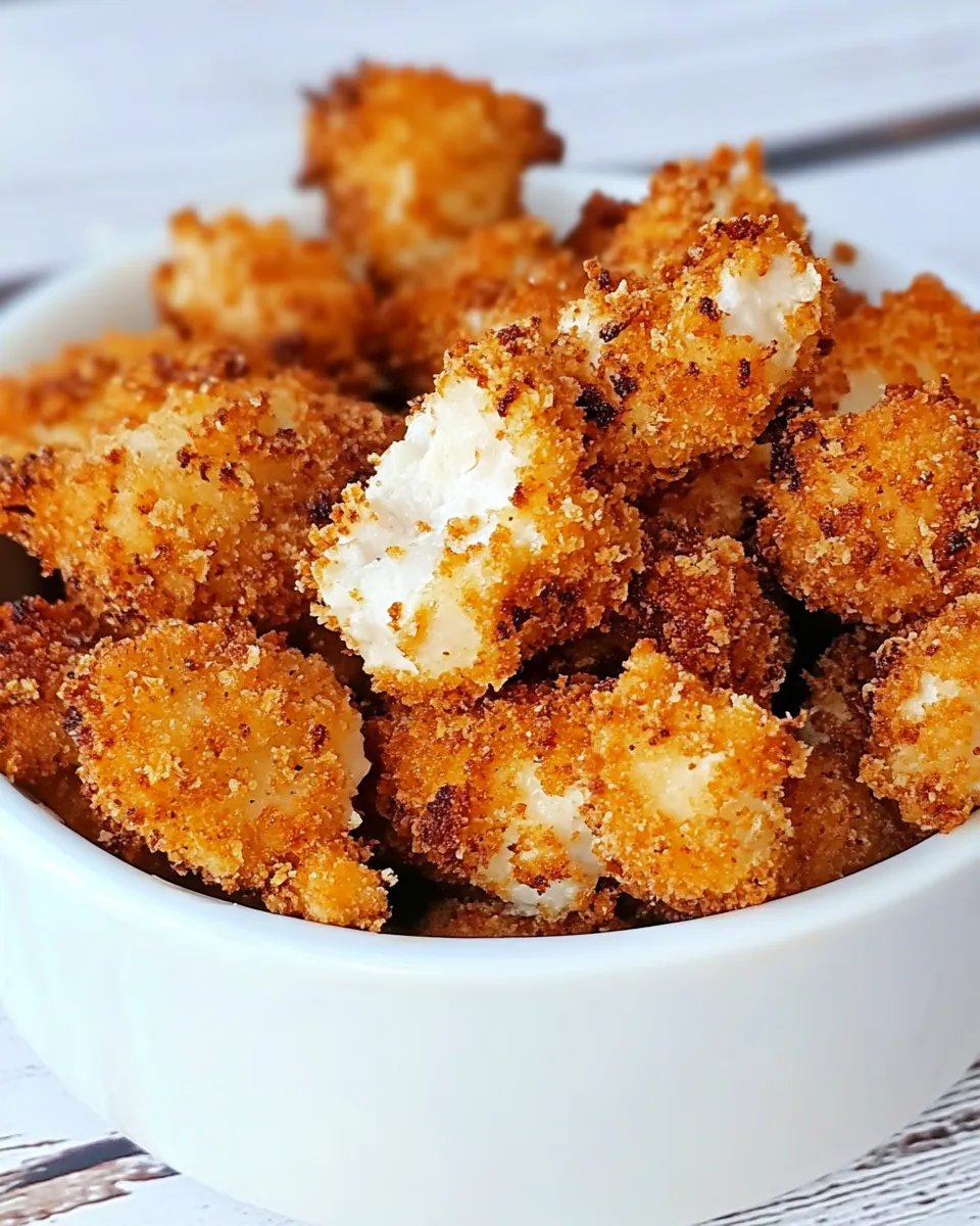 Easy Air Fryer Popcorn Chicken shot