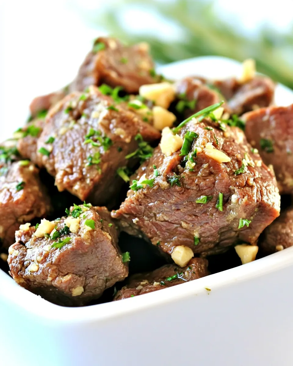 Homemade Air Fryer Steak Bites photo