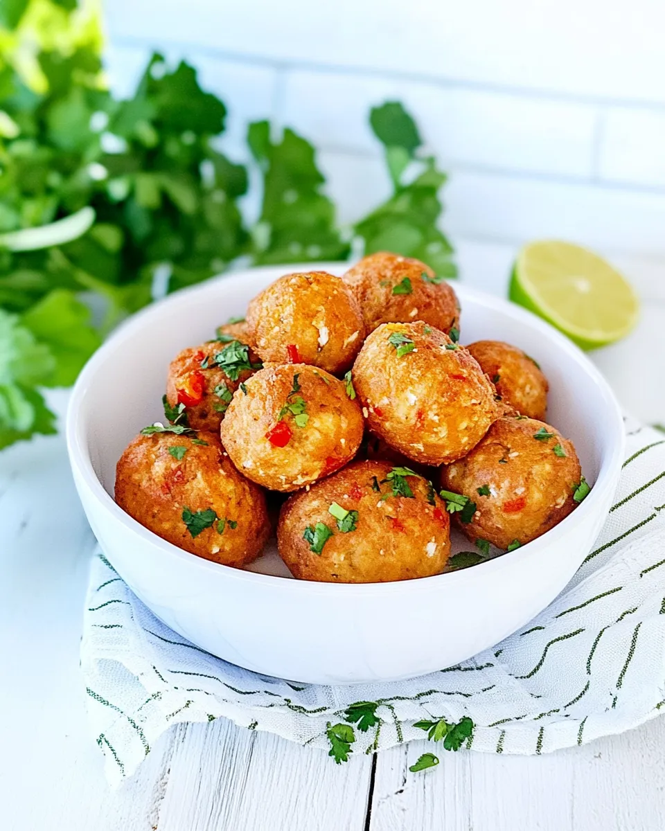 Easy Albondigas de Pescado (Dominican Fish Balls) recipe photo