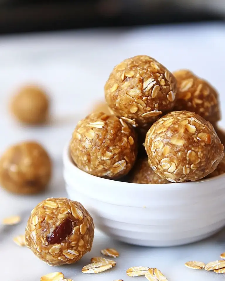 Homemade Almond Butter Oat Balls photo