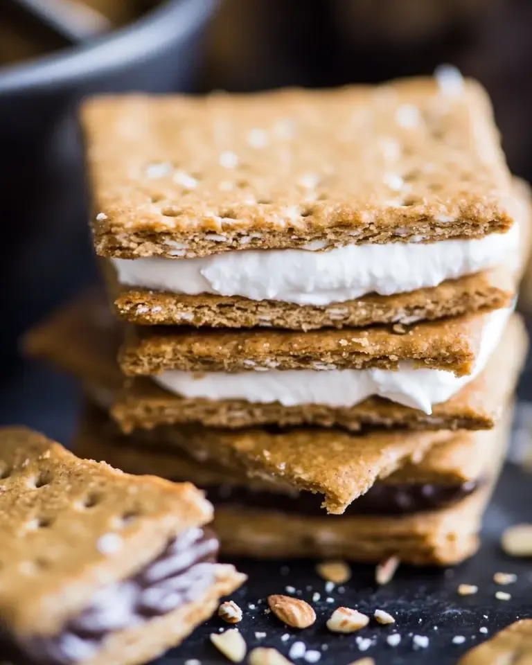 Homemade Almond Flour Graham Crackers photo