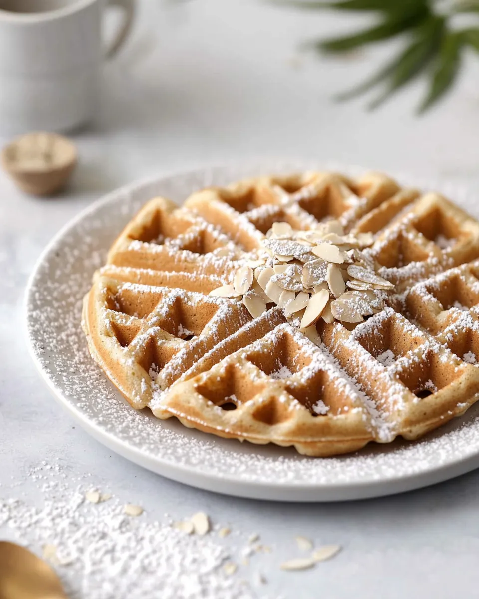 Classic Almond Flour Waffles image