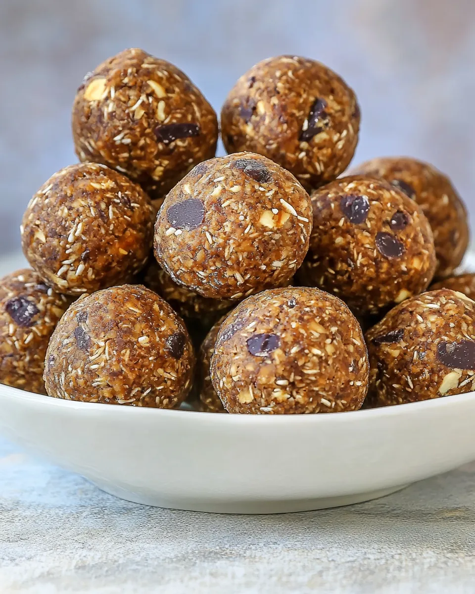 Homemade Almond Joy Energy Bites photo