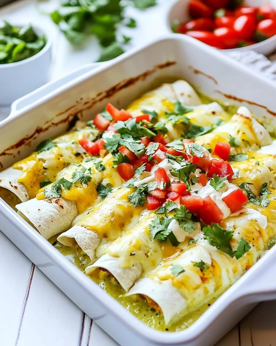 Delicious Amazing Breakfast Enchiladas image