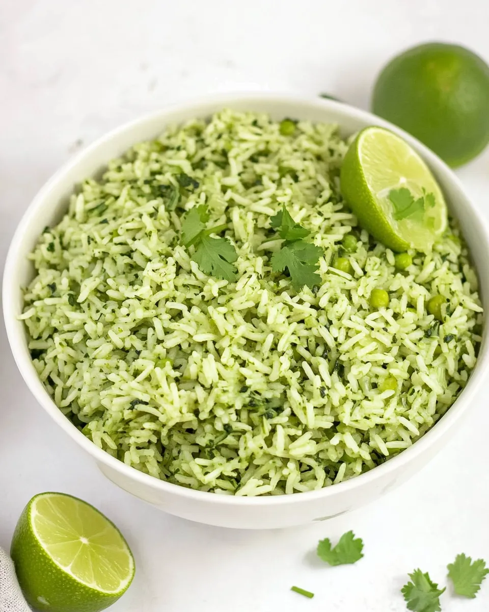 Delicious Arroz Verde dish photo