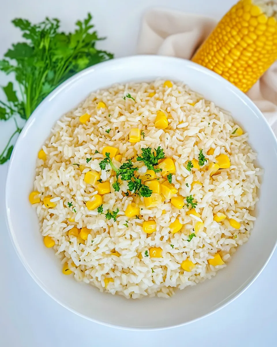 Easy Arroz con Maiz, or Moro de Maiz (Rice with Corn) recipe photo
