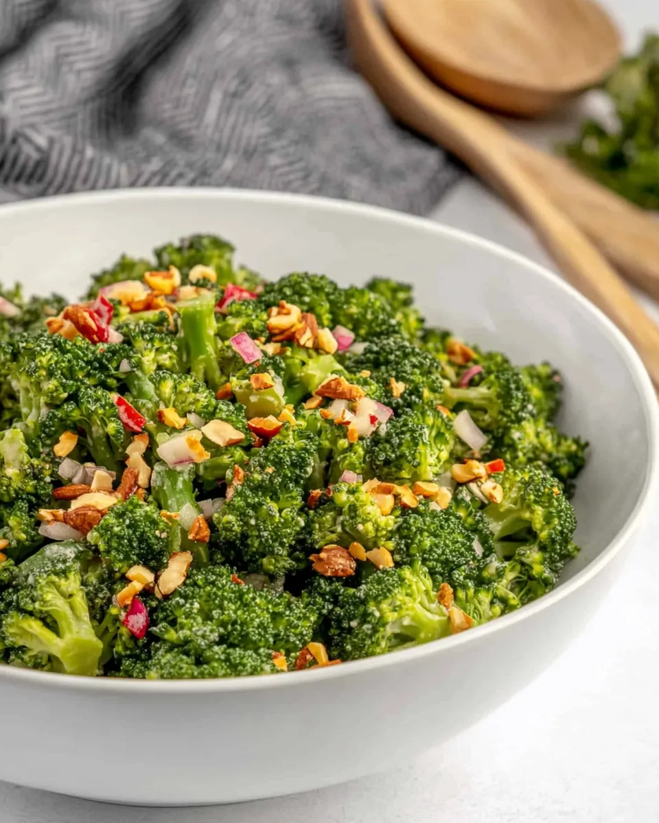 Homemade Asian Broccoli Salad photo
