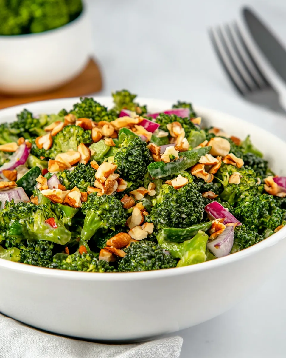 Easy Asian Broccoli Salad recipe photo