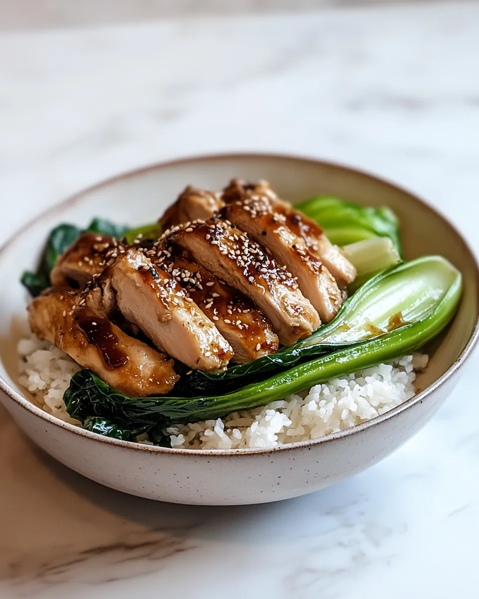 Tasty Asian Chicken Recipe (With Pak Choi) recipe photo