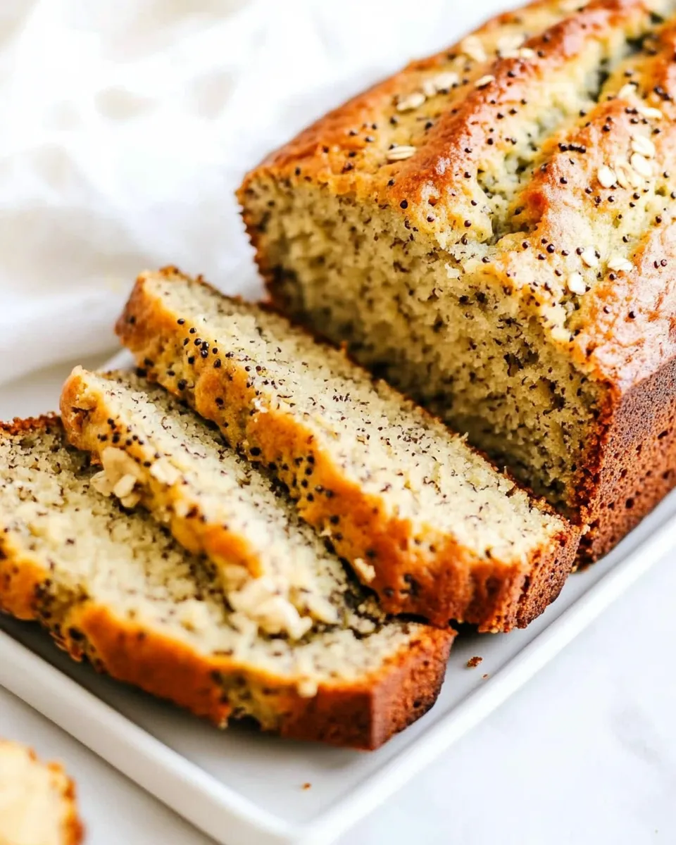 Delicious Award-Winning Banana Bread shot