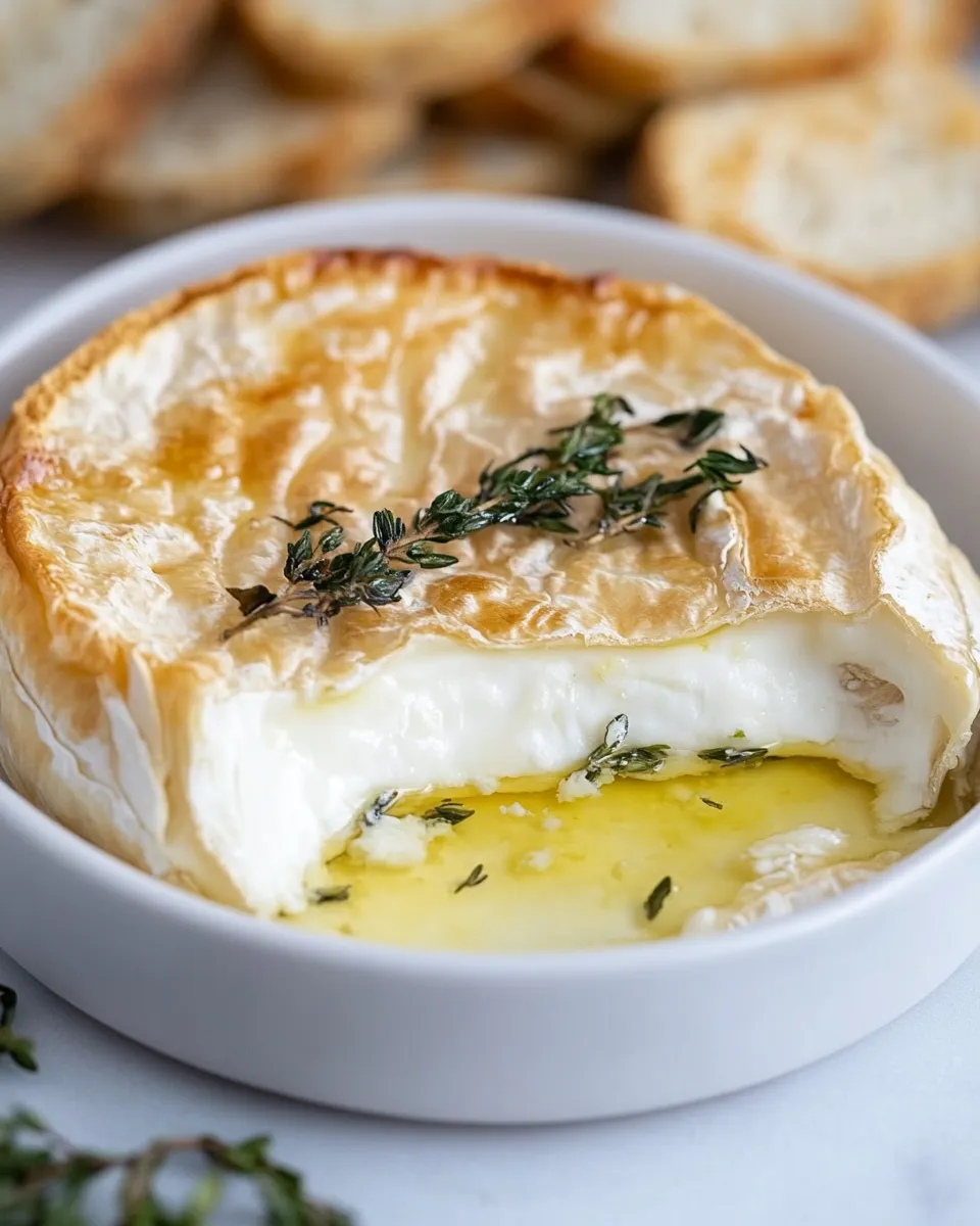 Homemade Baked Brie Recipe photo