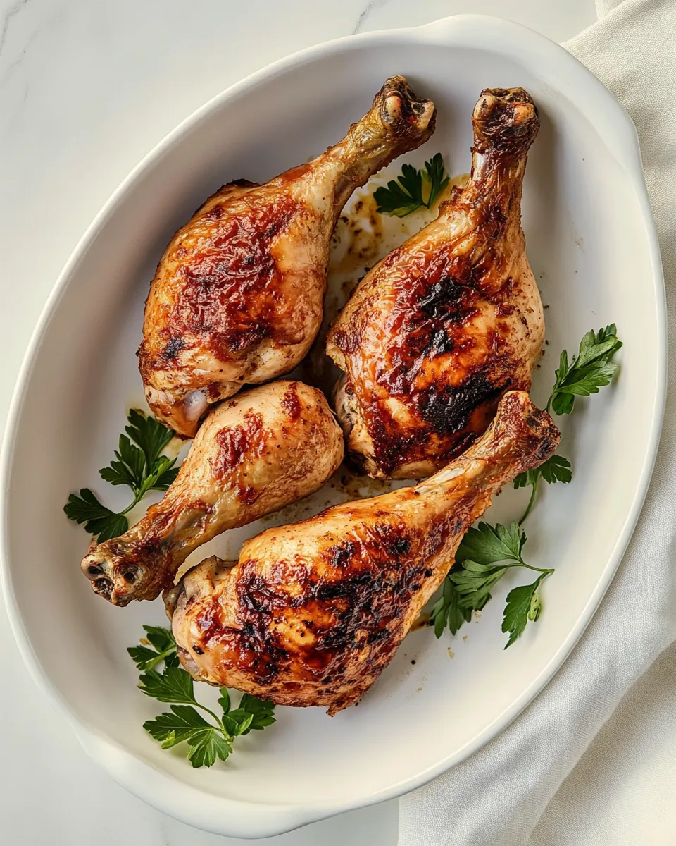 Classic Baked Chicken Leg Quarters image