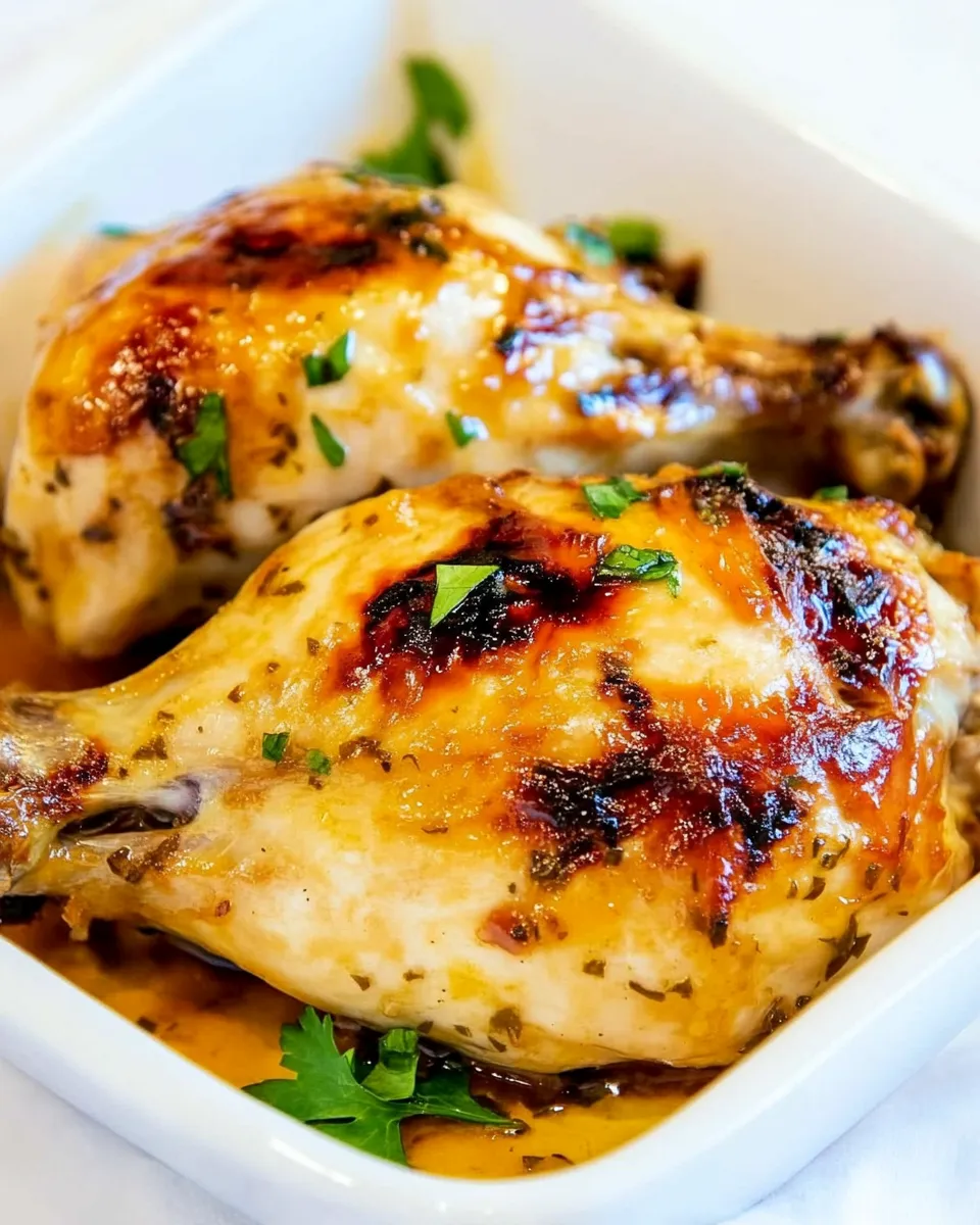 Savory Baked Cilantro Lime Chicken shot