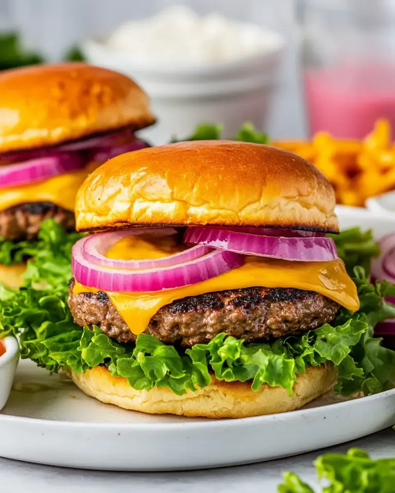 Homemade Baked Hamburgers Recipe (How to Cook Burgers in the Oven) photo