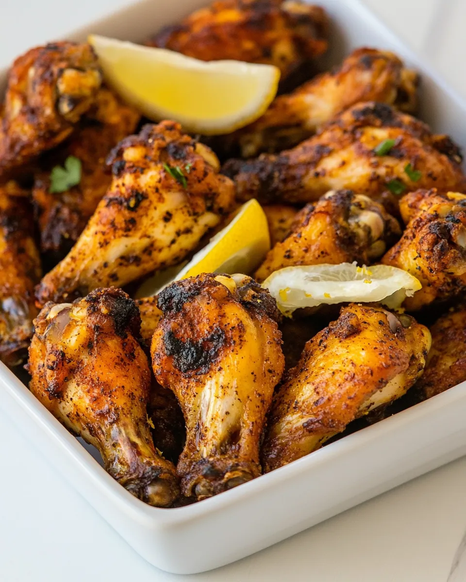 Easy Baked Lemon Pepper Wings Recipe image