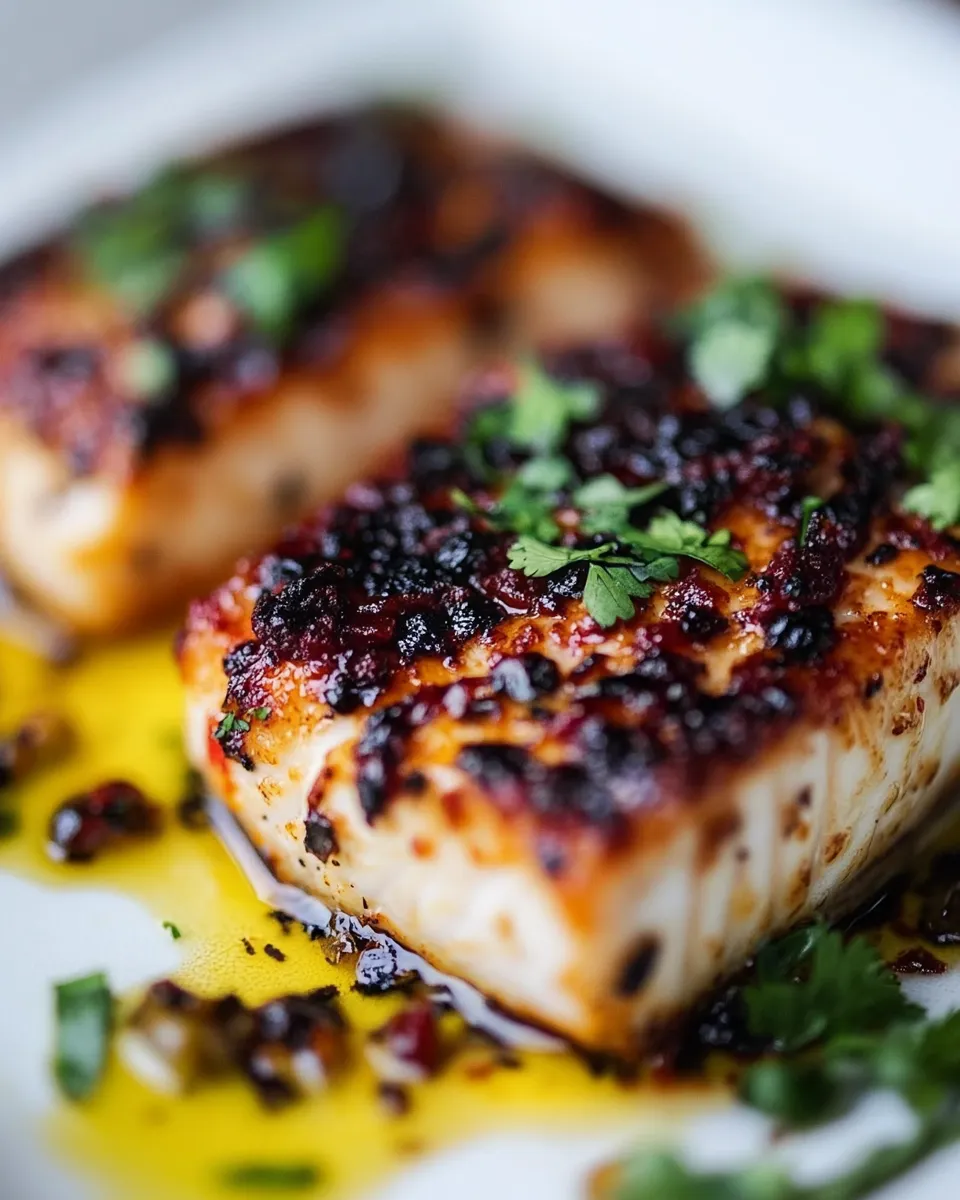 Quick Baked Mahi Mahi dish photo