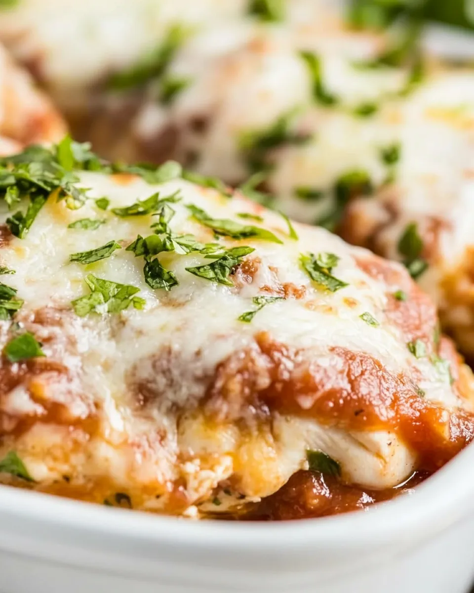 Classic Baked Salsa Chicken shot