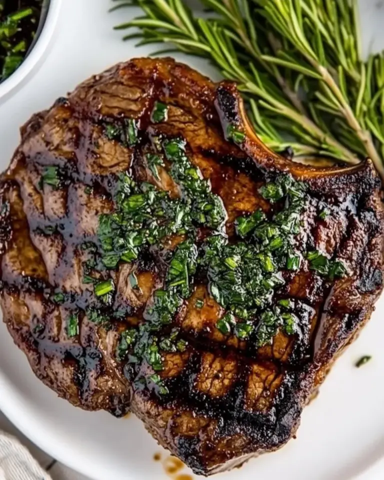 Homemade Balsamic Soy Rib-Eye Steaks photo