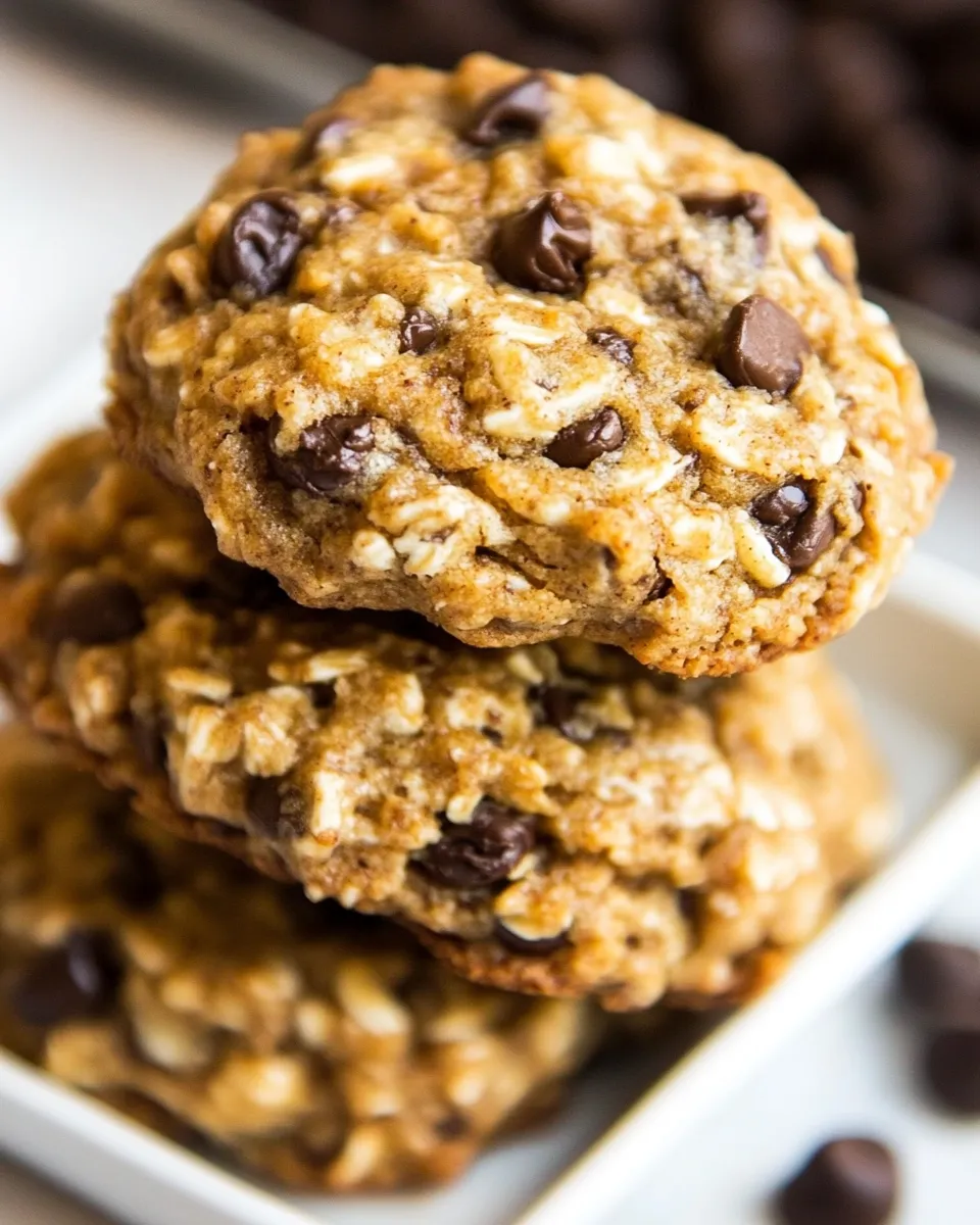 Easy Banana Breakfast Cookies recipe photo