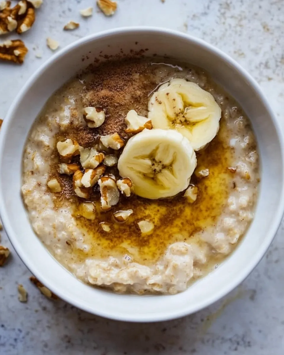 Delicious Banana Nut Protein Oats image