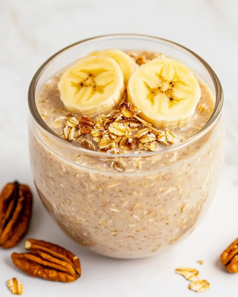 Easy Banana Overnight Oats photo