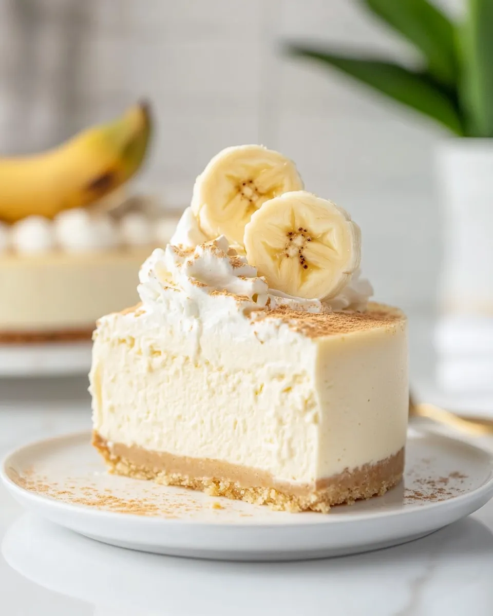 Homemade Banana Pudding Cheesecake photo