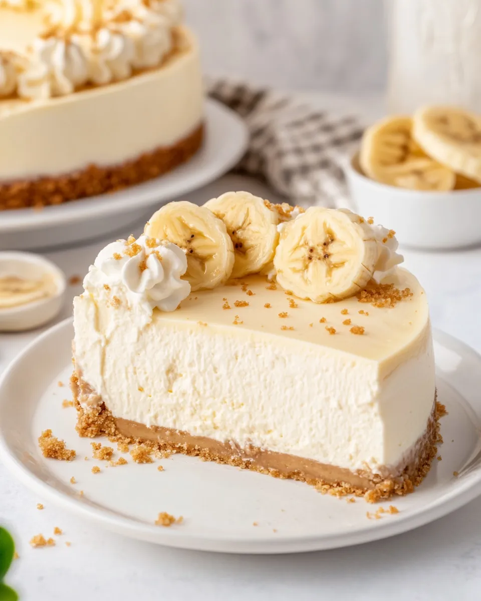 Easy Banana Pudding Cheesecake recipe photo